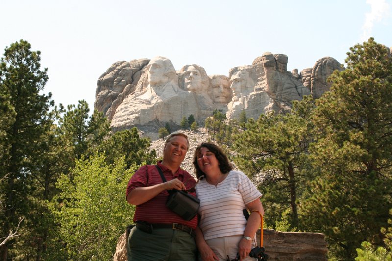 Trip (237).JPG - Ken and Sharon at Mount Rushmore National Memorial